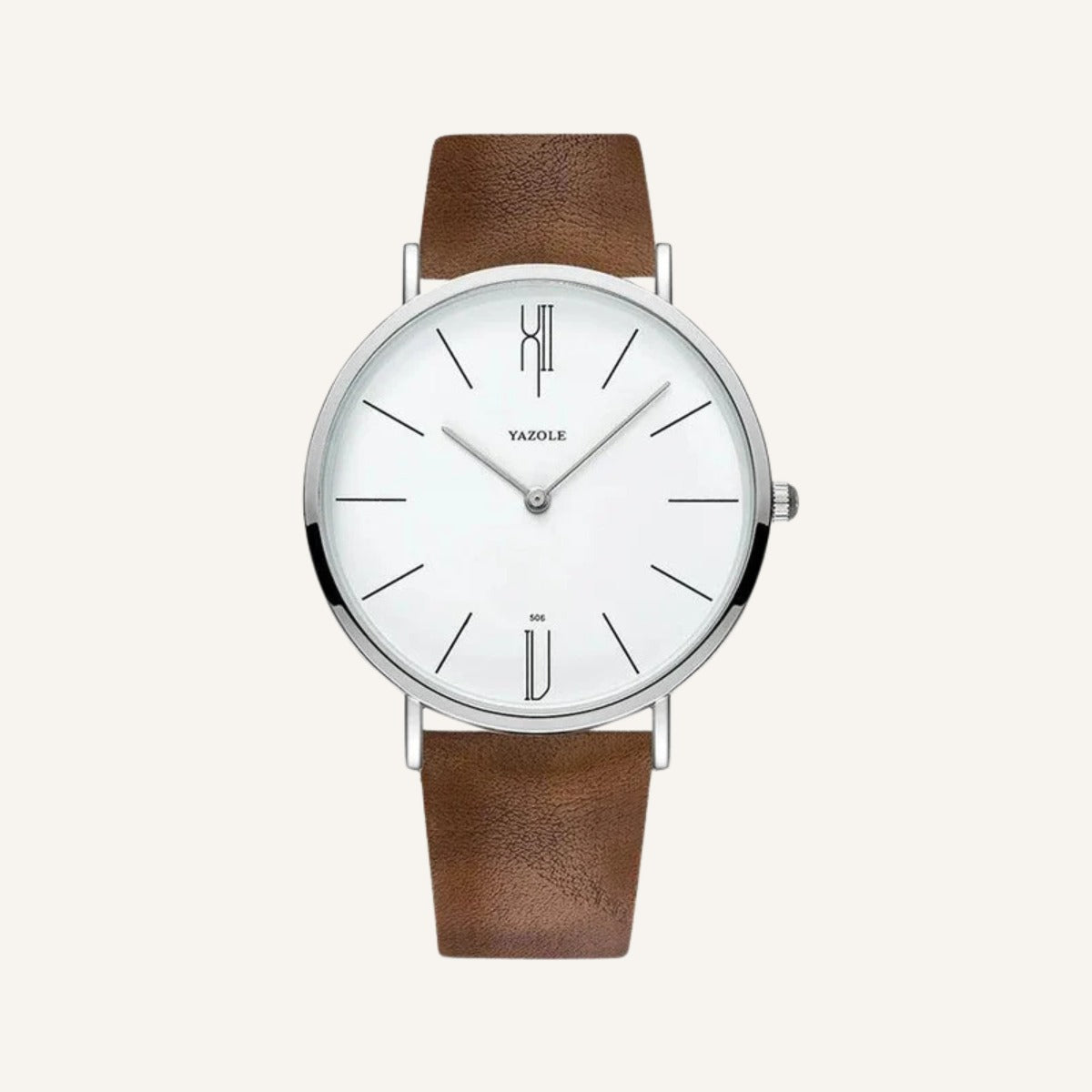 Relógio de Couro Masculino Old Money Marvalli Clássico Premium