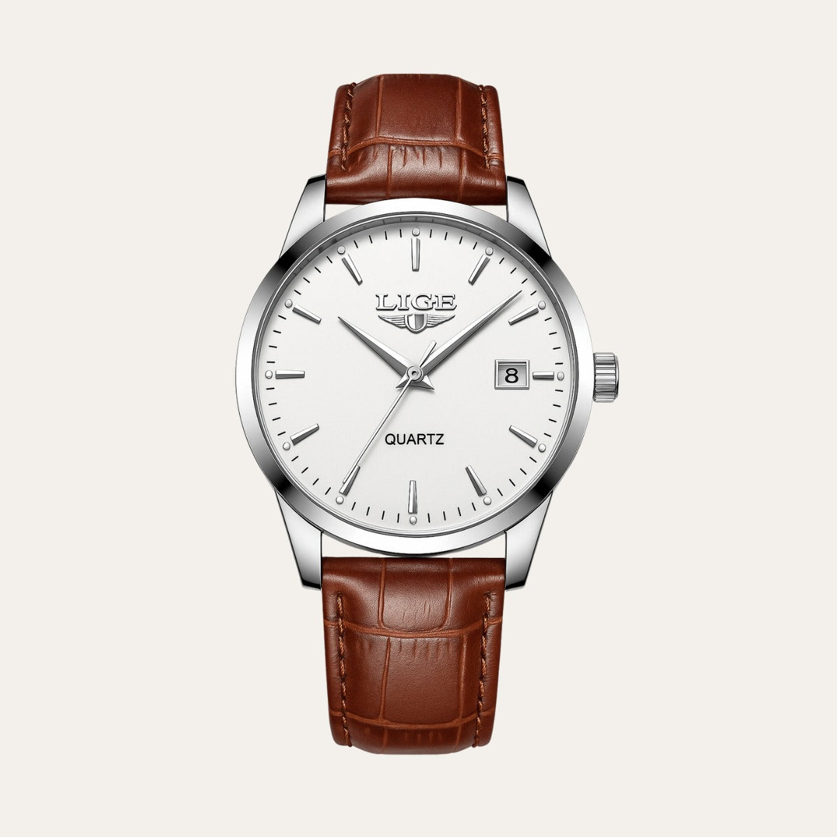 Relógio Masculino Valverdi de Couro Legítimo | Design Sofisticado e Resistente