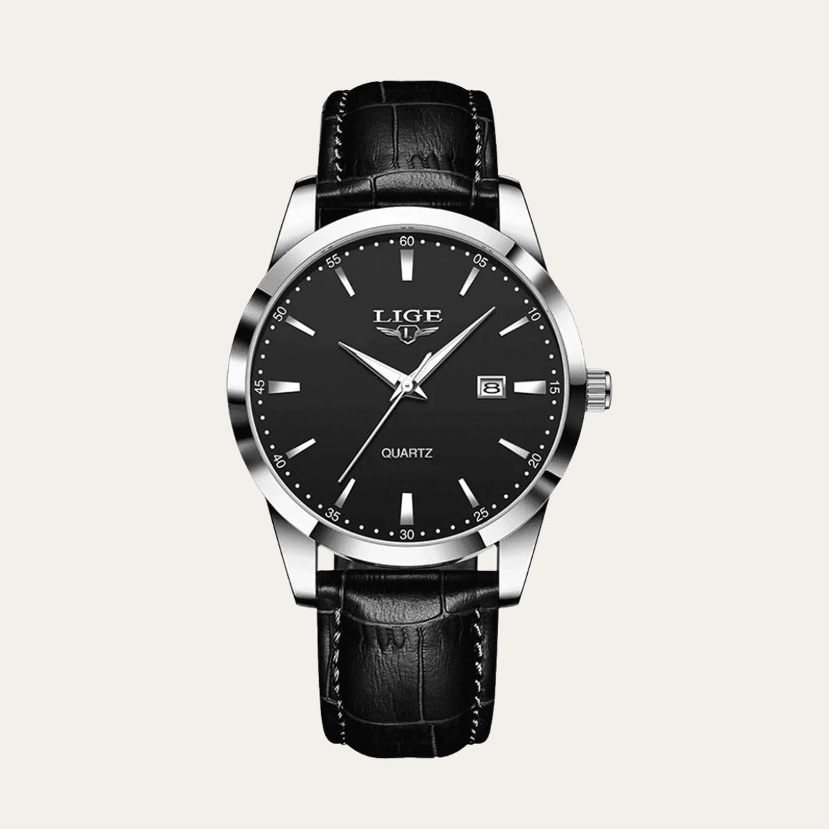 Relógio Masculino Valverdi de Couro Legítimo | Design Sofisticado e Resistente