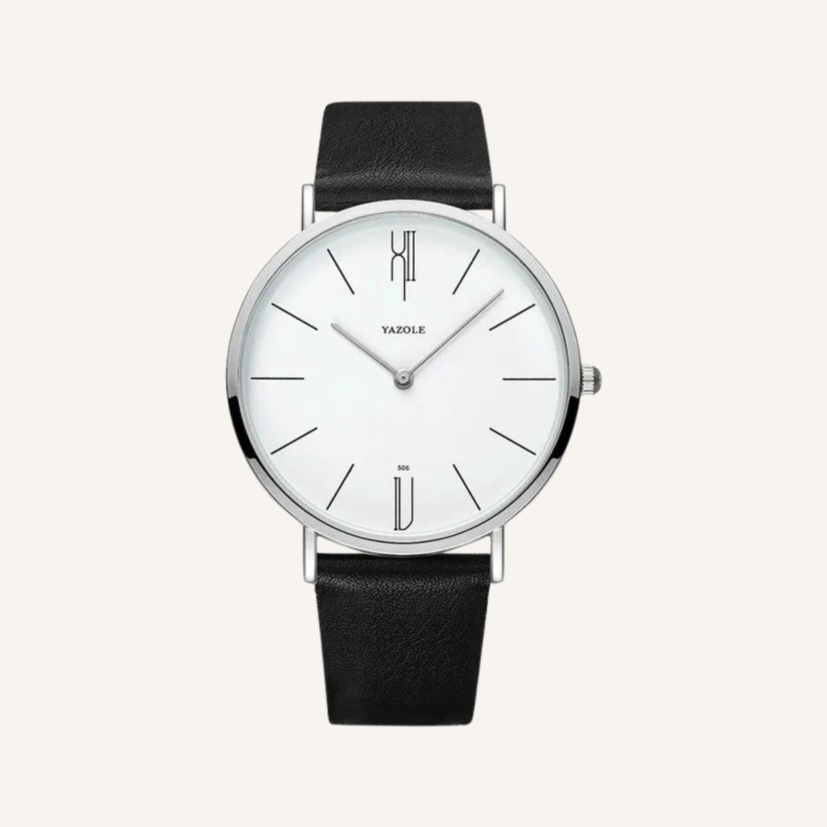Relógio de Couro Masculino Old Money Marvalli Clássico Premium