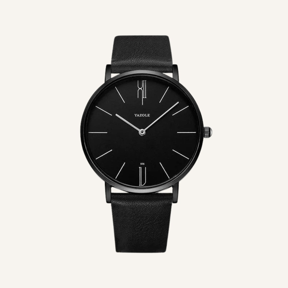 Relógio de Couro Masculino Old Money Marvalli Clássico Premium