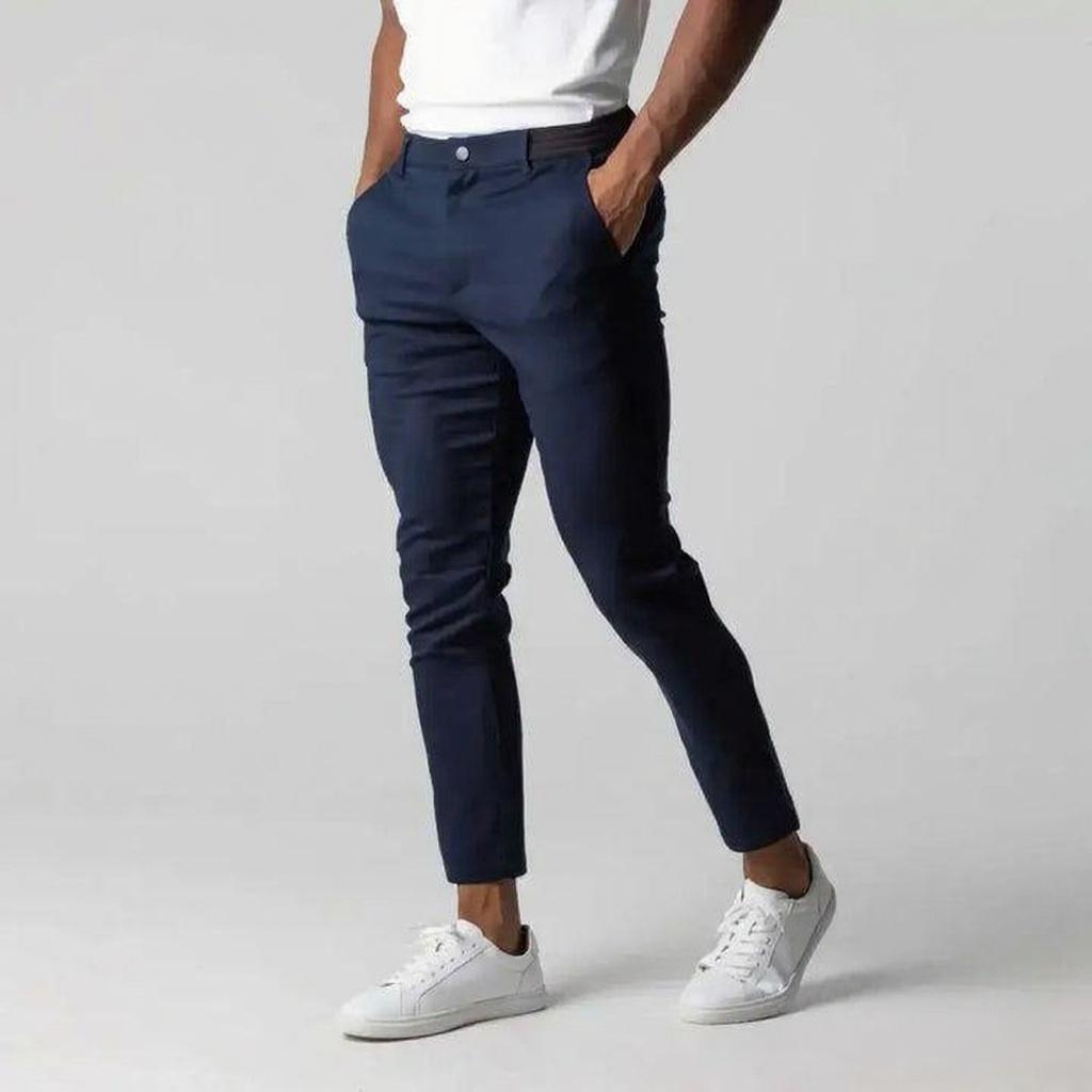 Calça Social Masculina Alfaiataria Slim Fit Verona