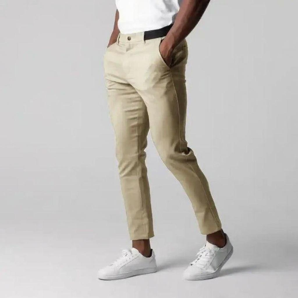 Calça Social Masculina Alfaiataria Slim Fit Verona