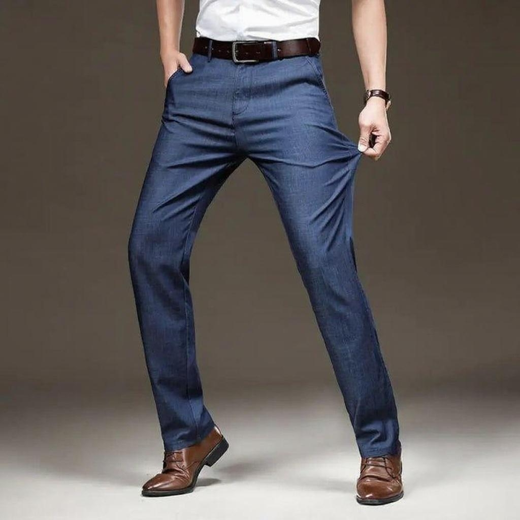 Calça Social Masculina Slim Fit Formal Bolonha