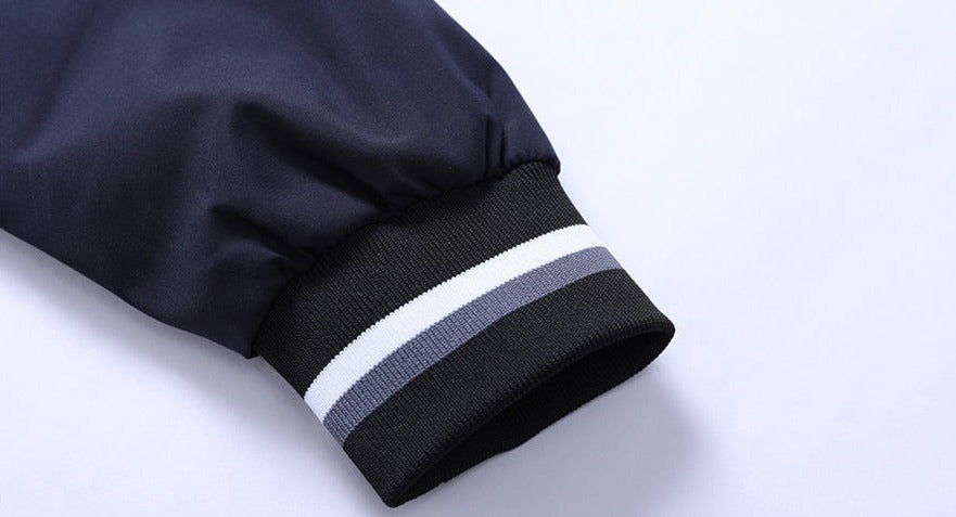 Jaqueta Masculina Slim Fit Com Zíper Verona
