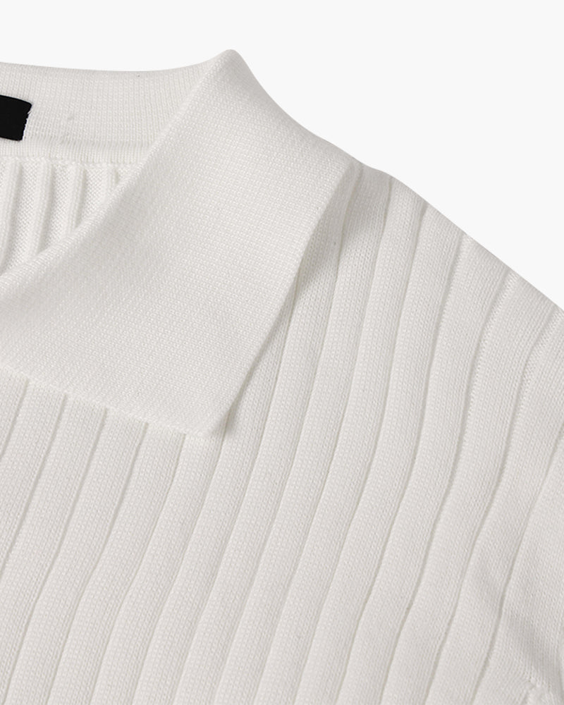 Camisa Polo  Manga Longa Masculina Slim Fit Canelada Portofino