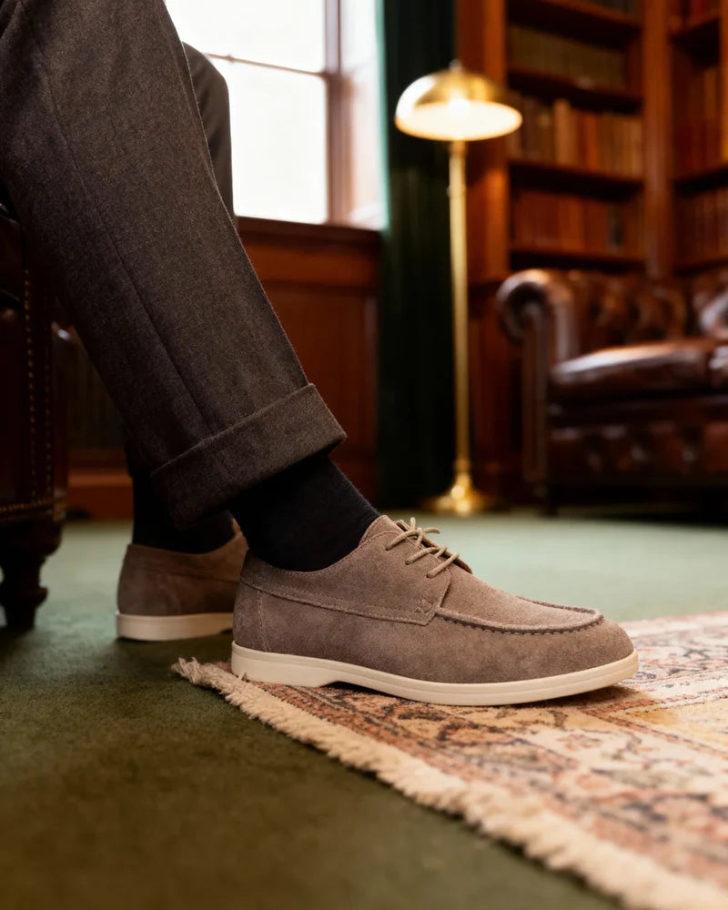 Sapato Masculino de Camurça Premium Artesanal Venezia