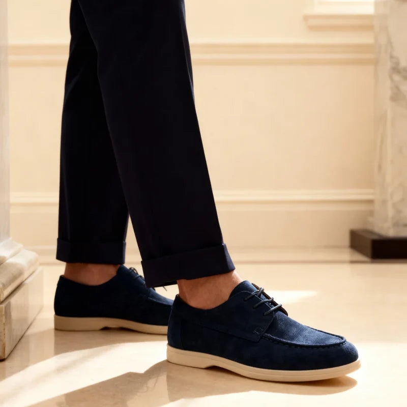 Sapato Masculino de Camurça Premium Artesanal Venezia