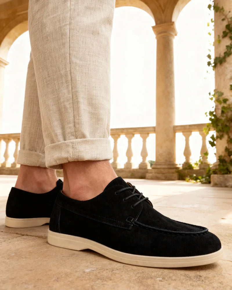 Sapato Masculino de Camurça Premium Artesanal Venezia