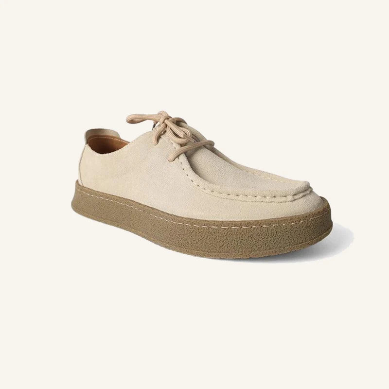 Sapato Masculino de Camurça Sola Alta Casual Firenze