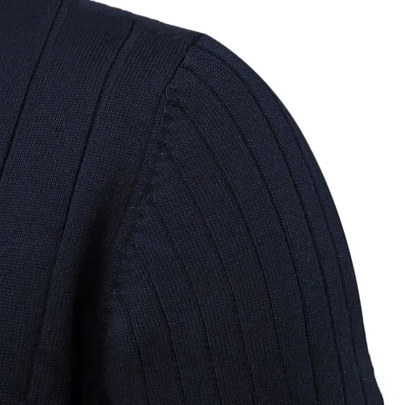 Suéter Masculino Gola Alta com Zíper Verri Premium Algodão