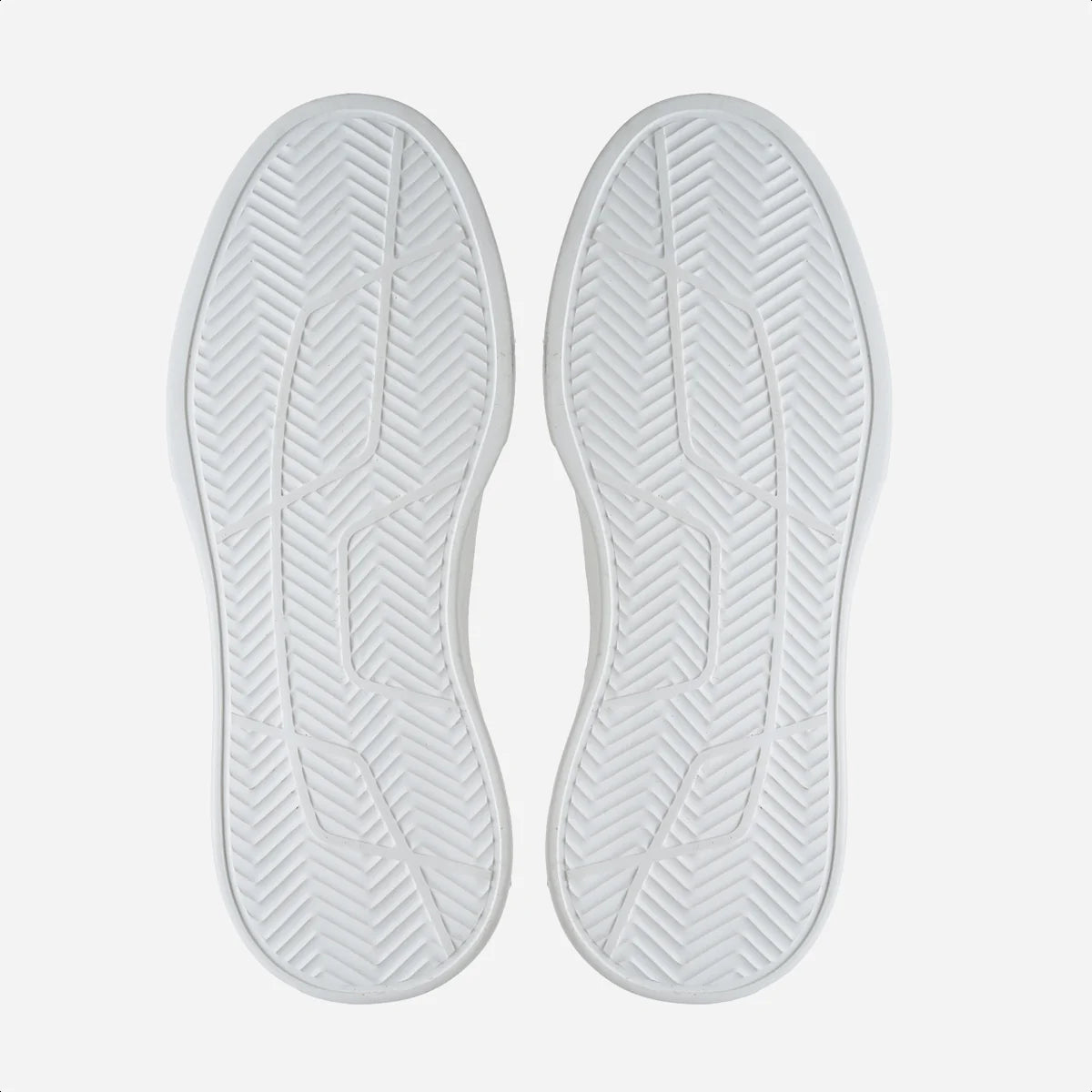 Tênis Masculino Casual Couro Legítimo Solado Branco Venezia