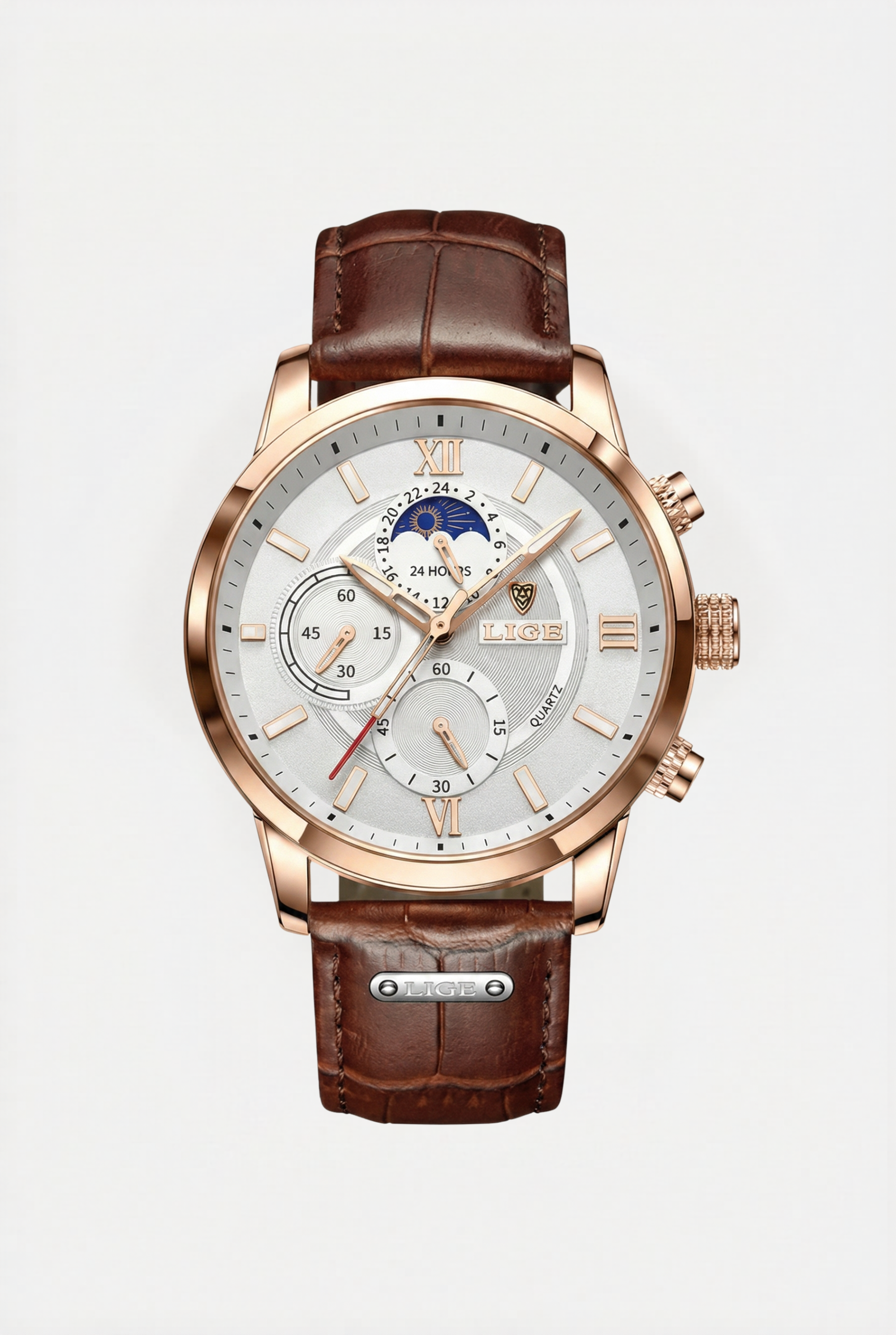 Relógio Masculino Clássico Lugano
