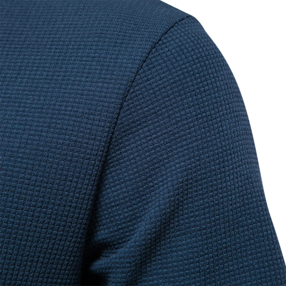 Camiseta Masculina Waffle Gola Redonda Premium Ravenna