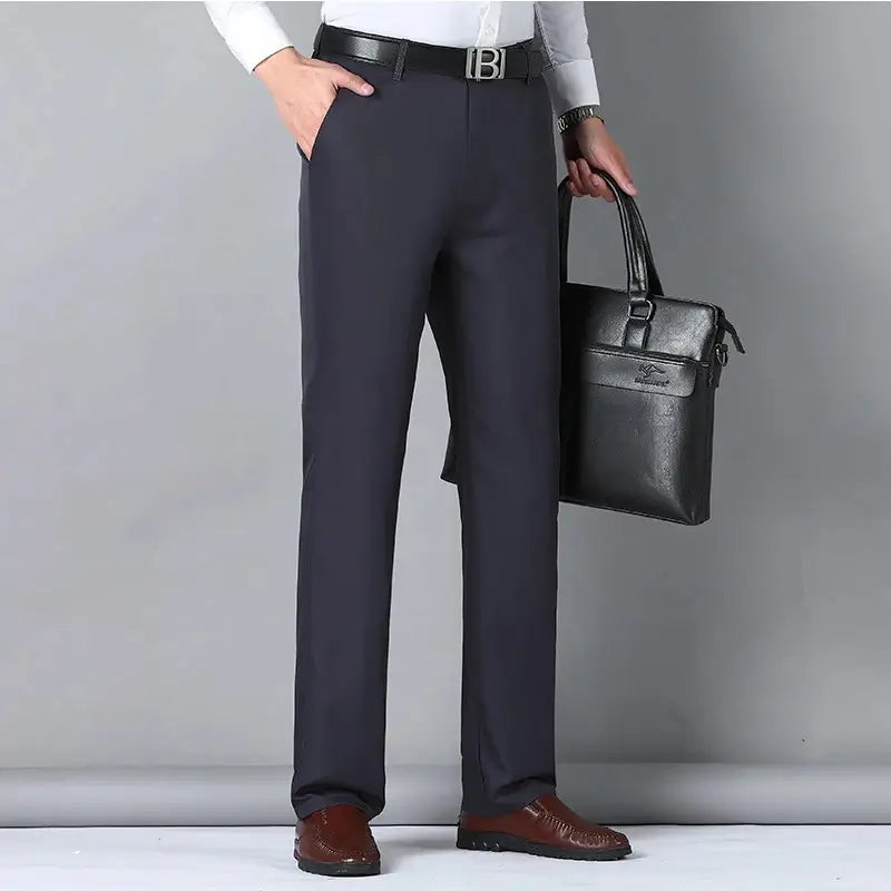 Calça Social Masculina Clássica Bolonha