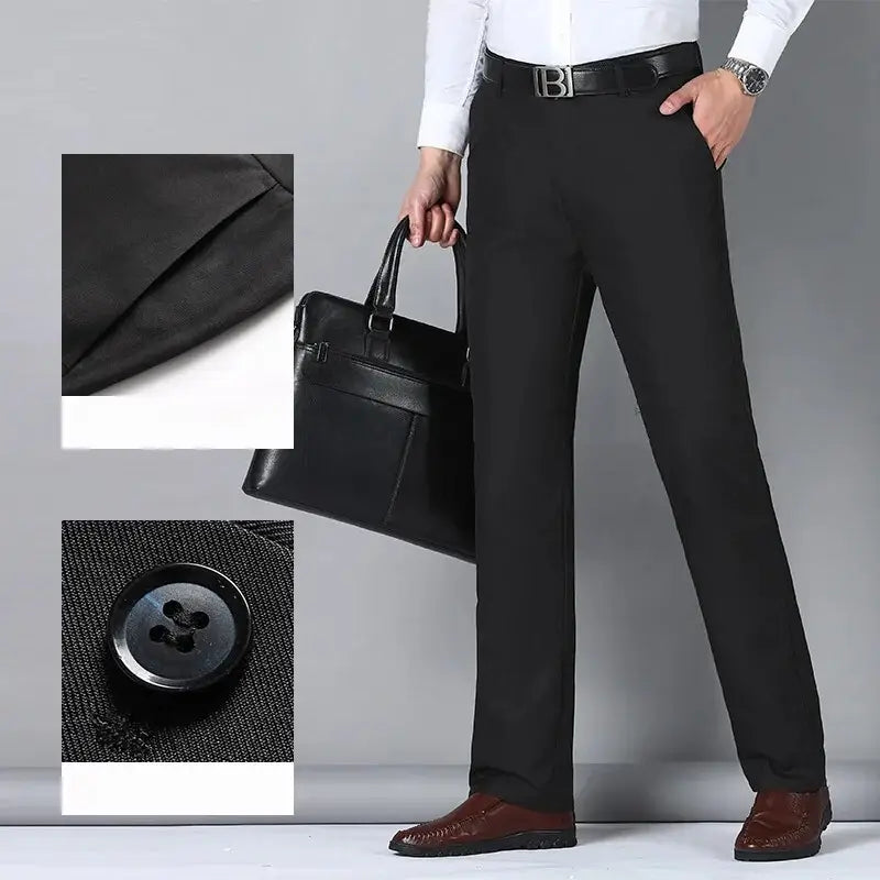 Calça Social Masculina Clássica Bolonha