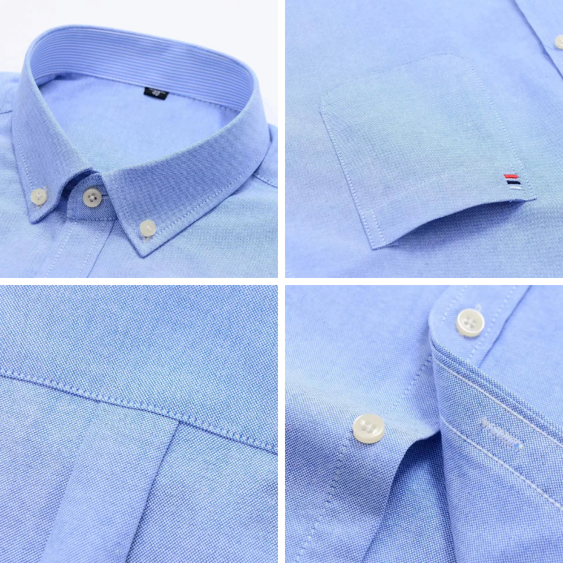 Camisa Masculina Xadrez Manga Longa 100% Algodão Conforto e Estilo