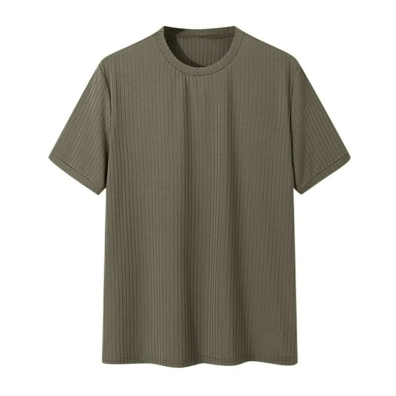 Camiseta Masculina Malha Slim Fit Gola Redonda Torino