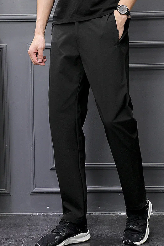 Calça Masculina Seda Gelada Impermeável Slim Fit Trento