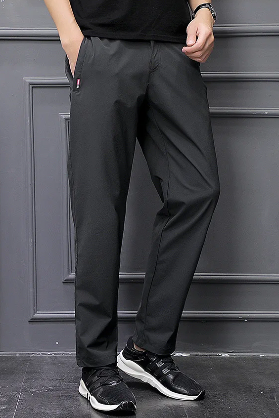 Calça Masculina Seda Gelada Impermeável Slim Fit Trento