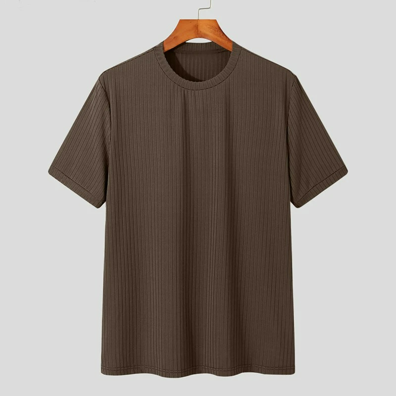 Camiseta Masculina Malha Slim Fit Gola Redonda Torino