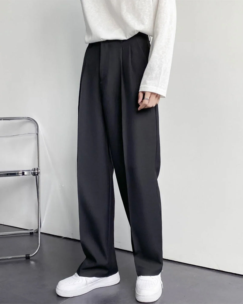 Calça Masculina Perna Larga Caimento Solto Fiesole - vista 3
